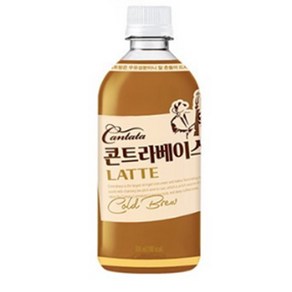 칸타타 콘트라베이스 콜드브루 저칼로리 라떼, 1개, 500ml