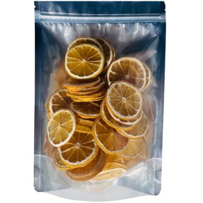 무첨가 건조 레몬칩 A급 200g 원형컷 카페용 데코용, 2개, 100g
