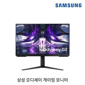 삼성전자 삼성 오디세이 G3 S27AG300 144Hz 68.6cm 피벗 게이밍 모니터, 80.1cm