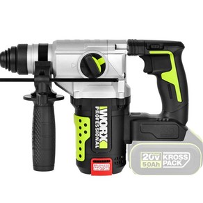 WORX 20V 충전 로타리 해머드릴 베어툴 BL WU389.9, 1개