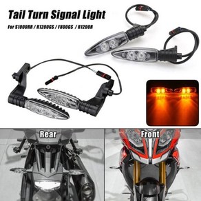 BMW R1200GS Adv F650GS S1000R F800GS K1300S G310R/GS 점멸기 방향 지시등 프론트 후면 LED 표시기, 1개