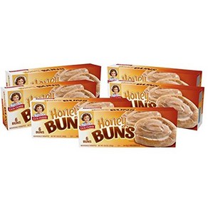 Little Debbie Honey Buns 36 Individually Wapped Beakfast Pasties (6 Boxes), 6개, 300g