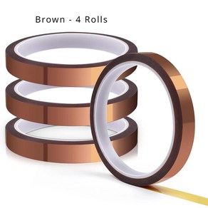 휴대폰 수리용 투명 내열성 테이프 열 전달, 1개, 4.Bowm-4 Rolls