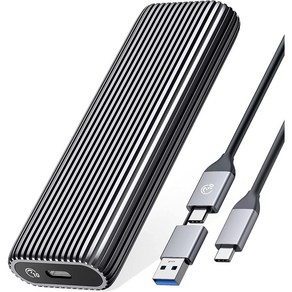 오리코 M.2 NVMe C타입 USB 3.2 Gen2 외장 SSD 알루미늄 케이스 방열판 AM2C3, M.2 NVMe-10Gbps, 1개