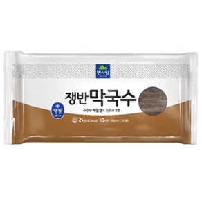 면사랑 (냉동)면사랑 쟁반막국수2kg(10인분), 5개, 2kg