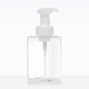 새로핸즈 거품형 버블 펌프 공병 투명용기 투명캡 400ml, 단품, 1개