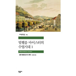 빌헬름 마이스터의 수업시대 1, 민음사, <요한볼프강 폰 괴테> 저/<안삼환> 역