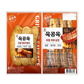 CJ 육공육 직화2종 (삼겹+후랑크), 1개, 255g