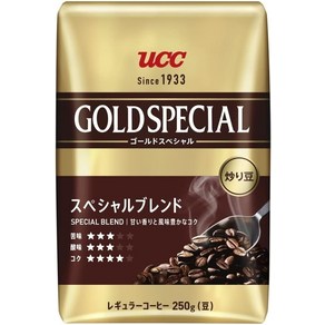 UCC 원두커피 골드스페셜 블랜드 250g x 3팩, 3개