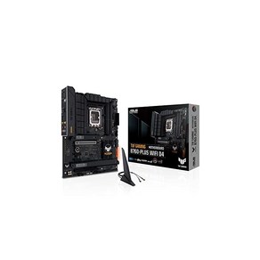 ASUS INTEL 13.12세대 LGA1700 대응 B760 탑재 마자 보드 TUF GAMING B760-PLUS WIFI D4 / 국내 정규 대리점품, 상세페이지 참조