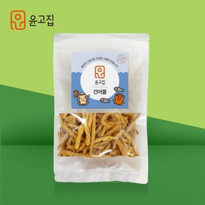 윤고집 진미채 튀김 와사비, 1개, 100g