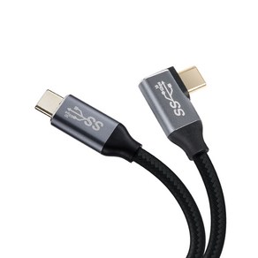 USB 3.1 C타입 Gen2 꺽임 고속 충전케이블 1m JA080, 1개, 본상품선택