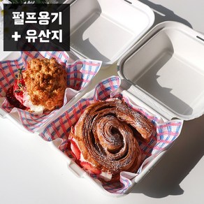 웰베이킹 크레용체크 미니유산지 10장 + 펄프용기 10개 세트, 1개, 1세트