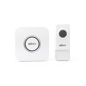 스마티 무선차임벨 NA-500RT (AAA 건전지 3개 포함), 1개, 스마티 무선차임벨 NA-500RT (흑색)
