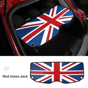 자동차 인테리어 트렁크 창 쿠션 장식 패드 보호 매트 미니 쿠퍼, 3.Red Union Jack, 1개, B.R60