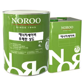 노루페인트 옥상방수 우레탄페인트 에너지세이버 (R) 상도 4L, 화이트, 1개