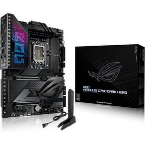 ASUS 인텔 CPU용 메인보드 메인 보드 ROG 맥시무스 Z790 다크 히어로WiFi 7 LGA 1700인텔 14세대 13세대 12세대 ATX 게이밍 마더보드PCIe 5.0x, Dak HeoDDR5WiFi 7_Mothebo, 1개