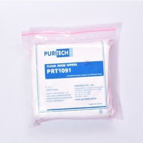 PURITECH 퓨리텍 폴리와이퍼 무진보루 크린룸 와이퍼 무진천 PRT 1091, 100개