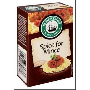 Robetsons Spice - Mince Refill Box 79g 로버트슨 스파이스 - 민스 리필 박스 79g, 1개