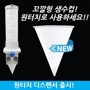 [페이퍼맥스] 신개념 꼬깔컵-나도컵 2000개, 16개, 125개입