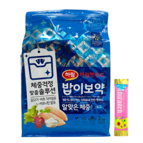 하림펫푸드 밥이보약 알맞은 체중 강아지 사료 (사은품), 밥이보약 알맞은 체중 강아지 사료  2kg, 2kg, 1개