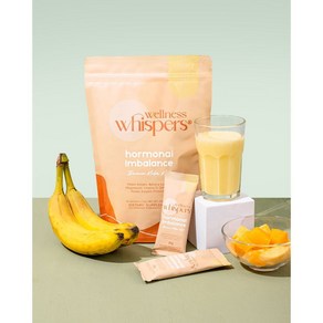 Banana Melon Milk - Wellness Whispes 바나나 멜론 밀크, 10개, 21g