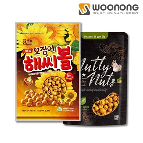 우농 오징어해씨볼 450g + 꼬마오징어땅콩 500g 묶음상품