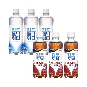 하이트진로 토닉워터 오리지널 3개 + 얼그레이홍차 3개, 1세트, 1.8L