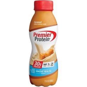 Pemie Potein 프리미어프로틴 30g 프로틴 쉐이크 카라멜 340ml 4개, 1개