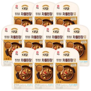 (냉장)[다담]차돌된장찌개양념, 145g, 10개