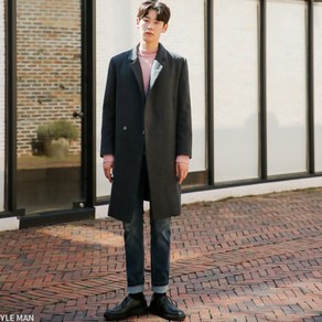 부드러운 히든 스냅코트 Snap Hidden Button Coat[BT1211]