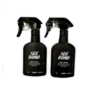 러쉬 보디 스프레이 섹스 밤 200ml 2개 세트 - (바디 스프레이) Lush Sex Bomb Body Spay