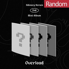 엑스디너리 히어로즈 - 미니 2집 Overload [버전 4종 중 랜덤발송] 포토북(80p)+메시지 리릭북(12p)+포토카드(랜덤 2종)+폴라로이드 포토카드(랜덤 2종)+스티커팩(6종)