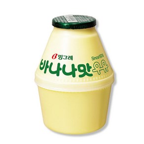 빙그레 바나나맛 우유, 240ml, 16개