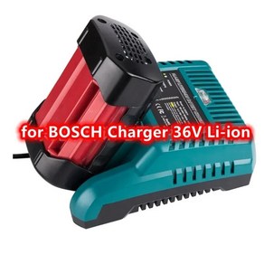 BOSCH 충전기용 리튬 이온 교체 배터리 36V 리튬 이온 충전식 배터리 BAT810 BAT836 BAT840 GBH36VLI 도구 충전기, US Plug, 01 CHINA_01 US Plug, 1개, 01 CHINA_01 US