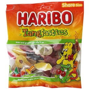 Haibo Tangfastics Bag Plastic X1 190G Soft Suga Confectioney 하리보 탱파스틱 백 플라스틱 X1 190G 소프트 슈거 제과 사, 1개, 181.44g