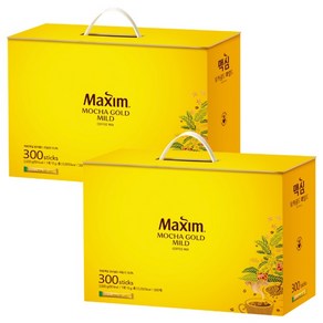 맥심 모카골드 600T(300Tx2개), 300개입, 2개, 12g