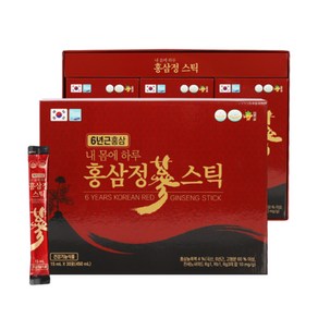 내몸에 하루 홍삼정 스틱 15ml 30포 부모님 건강선물, 1박스, 450ml