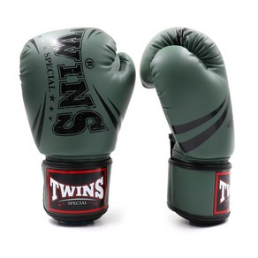 트윈스 FBGVDM3-TW6 복싱글러브 / 권투 킥복싱 무에타이 MMA, 올리브, 1개