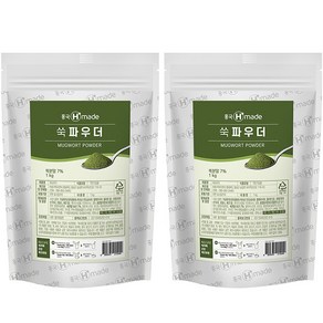 흥국 쑥파우더 1kg 2개 묶음, 단품, 단품