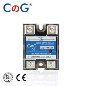 CG SSR-10DD 25DD 40DD 200A 600A SSR 단상 DC 제어 방열판 3-32VDC 220VDC 600V 10A 25A 40A DD 솔리드 스테이트 릴레이, 1개