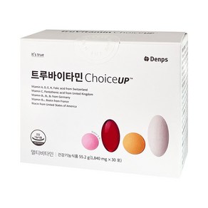 덴프스 트루바이타민 Choice UP 초이스업 1840mg X 30포 1박스