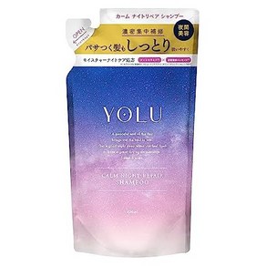 일본직발송 6. YOLU(요르) YOLU 요르 샴푸 리필 [캠 나이트 리 페어] 400ML B09B8TZ1WD, 캠 나이트리 페어, 1개