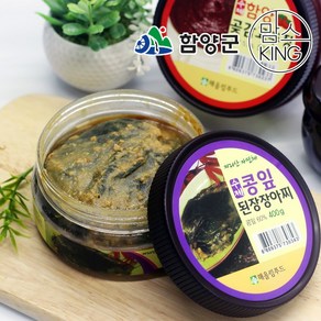 [함양군]지리산 해올림푸드 콩잎된장 장아찌 400g, 1개