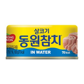 와이지유통 동원참치 살코기 인 워터 100g x 18캔, 18개