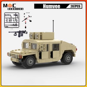 WW2 밀리터리 시리즈 미 육군 M1120 무거운 확장 모빌리티 전술 트럭 MOC 빌딩 블록 M985 HEMTT 차량 모델 브릭 장난감