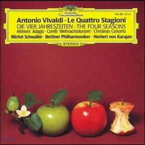 ANTONIO VIVALDI/TOMASO GIOVANNI ALBINONI/ARCANGELO CORELLI - THE FOUR SEASONS/MICHEL SCHWALBE HERBERT VON KARAJAN EU수입반