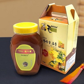 지리산뱀사골 사양벌꿀 잡화 2.4kg 병선물용박스, 1개, 단일상품_간식 맛_상세페이지참조, 단일상품_반려동물 식품 기능_상세페이지참조