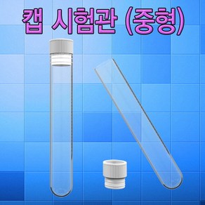 캡 시험관(중형)-30개 KJR, 1개