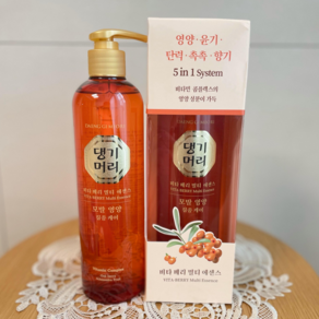 댕기머리 비타베리 멀티에센스 5 in 1 헤어 열보호 에센스 모발영양 집중케어 500ml, 1개